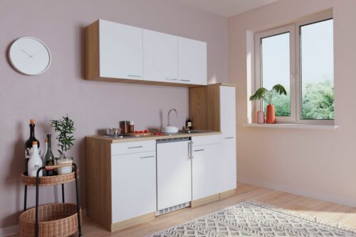 RESPEKTA Küchenzeile, mit E-Geräten, Breite 180 cm