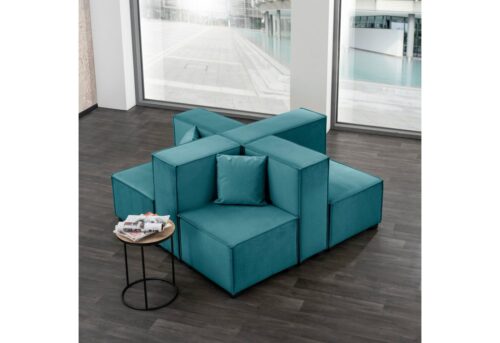 Max Winzer® Wohnlandschaft »MOVE«, Set, Sofa-Set 05 aus 8 Sitz-Elementen, inklusive 2 Zierkissen, individuell kombinierbar
