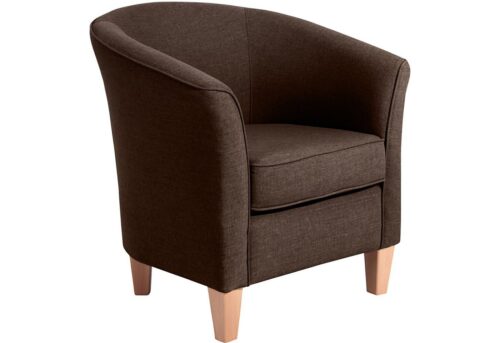 Max Winzer® Sessel »Livia«, Sessel Leinenoptik