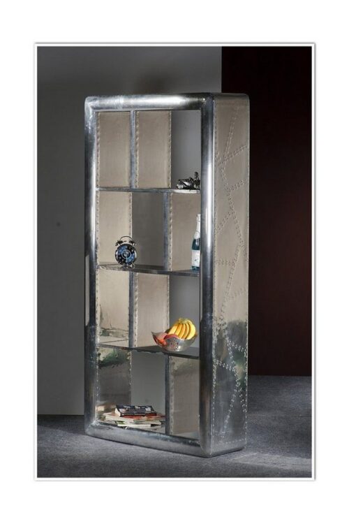 SIT Regal »Regal Mangoholz + MDF mit Alu beschlagen, mit«, Mangoholz + MDF mit Alu beschlagen, mit Zierschrauben