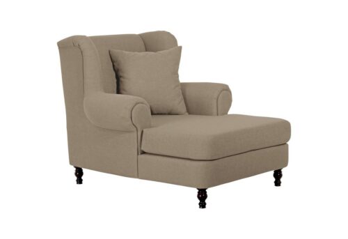 Max Winzer® Sessel »Mareille«, Big-Sessel inkl. 2x Zierkissen 55x55cm + 40x40cm Leinenoptik