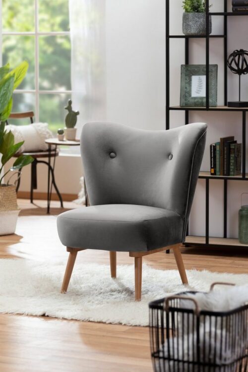 Max Winzer® Sessel »Jack«, Sessel Samt