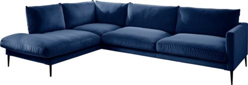 Trendfabrik Polsterecke »Svea«, Ottomane rechts oder links bestellbar, mit Metallfuß, frei im Raum stellbar