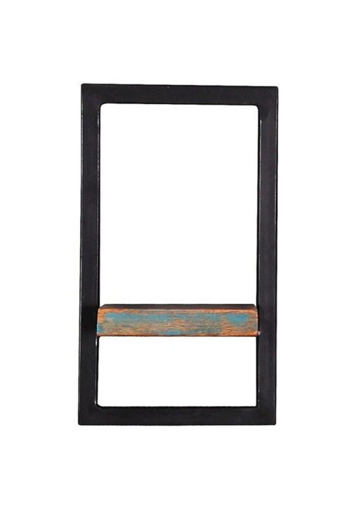 SIT Regal »Wandregal Altholz mit Gebrauchsspuren, Metall«, Altholz mit Gebrauchsspuren, Metall