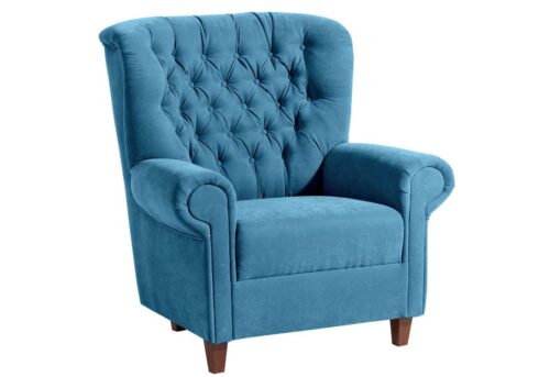Max Winzer® Sessel »Vicky«, Hochlehnsessel Velours