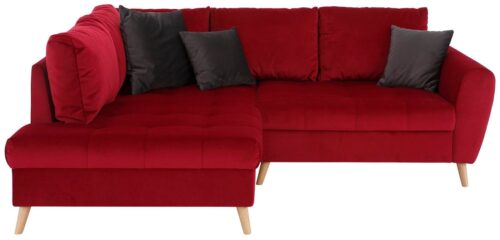 Home affaire Ecksofa »Penelope Luxus«, mit besonders hochwertiger Polsterung für bis zu 140 kg pro Sitzfläche