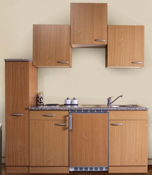 RESPEKTA Küchenzeile, mit E-Geräten, Gesamtbreite 150 cm