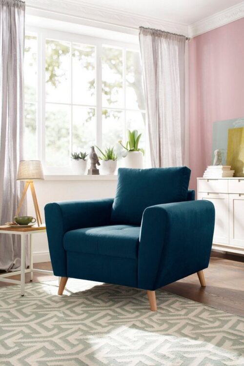 Home affaire Sessel »Penelope Luxus«, mit besonders hochwertiger Polsterung für bis zu 140 kg pro Sitzfläche