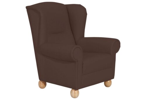 Max Winzer® Sessel »Monarch«, Ohrenbackensessel Kunstleder