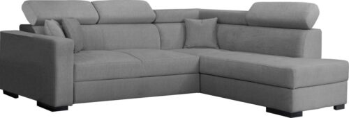 Home affaire Ecksofa »Tulio«, wahlweise mit Bettfunktion und Bettkasten, incl. 3 Zierkissen