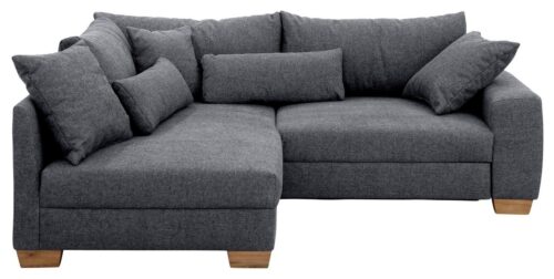 Home affaire Ecksofa »Helena Luxus«, mit besonders hochwertiger Polsterung für bis zu 140 kg pro Sitzfläche, auch in Cord-Bezug, incl. 2 Nierenkissen und 3 Zierkissen