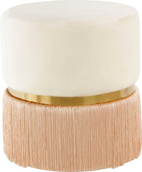 Kayoom Sitzhocker »Rebecca 825« (1 St), mit attraktiven Fransen