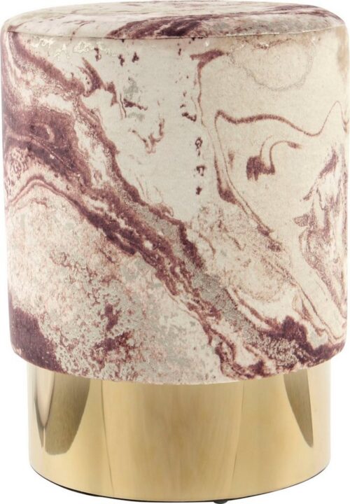 Kayoom Sitzhocker »Gipsy 325« (1 St), Runder Sitzpouf mit Metallelement