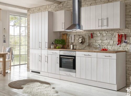 RESPEKTA Küchenzeile »Ulm«, mit E-Geräten, Breite 310 cm