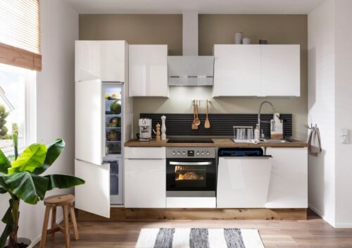 RESPEKTA Küchenzeile »Safado«, hochwertige Ausstattung wie Soft Close Funktion, schnelle Lieferzeit, Breite 280 cm