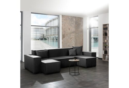 Max Winzer® Wohnlandschaft »MOVE«, Set, Sofa-Set 06 aus 8 Sitz-Elementen, inklusive 3 Zierkissen, individuell kombinierbar