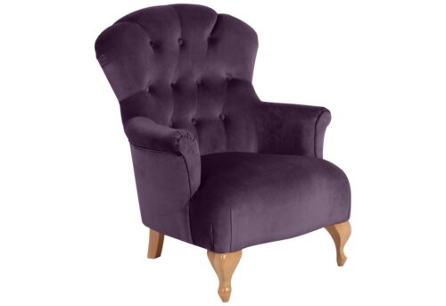 Max Winzer® Sessel »Camilla«, Sessel Samt
