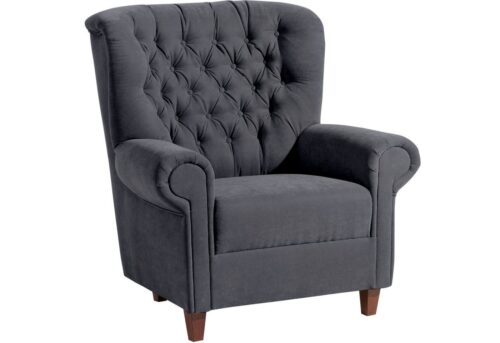 Max Winzer® Sessel »Vicky«, Hochlehnsessel Velours