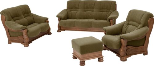 Max Winzer® 3-Sitzer »Texas«, mit dekorativem Holzgestell, Breite 202 cm