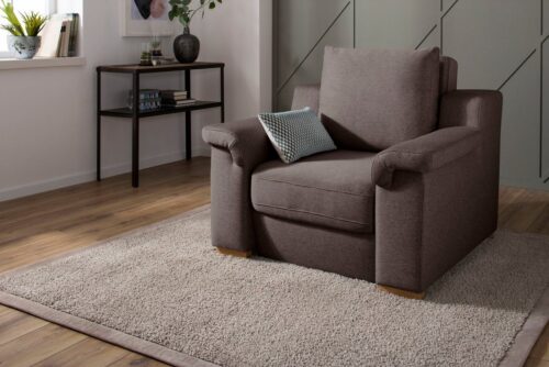Home affaire Polstergarnitur »Tiny November«, (2-tlg), Verwandlungssessel: Hocker im Sessel integriert, Breite 112 cm