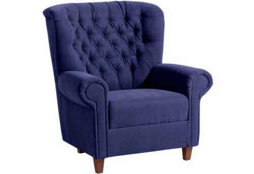 Max Winzer® Sessel »Vicky«, Hochlehnsessel Velours