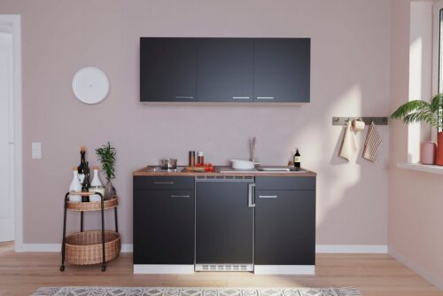 RESPEKTA Küchenzeile »KB150WWC«, mit E-Geräten, Gesamtbreite 150 cm