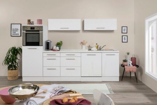 RESPEKTA Küchenzeile »RP280«, mit E-Geräten, Breite 280 cm