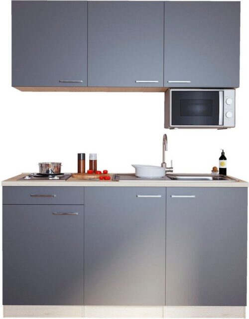 RESPEKTA Küchenzeile »Luis«, wahlweise mit Mikrowelle, Breite 150 cm