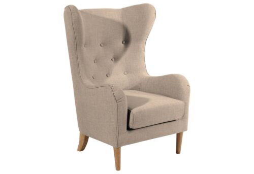 Max Winzer® Sessel »Miriam«, Ohrenbackensessel Leinenoptik