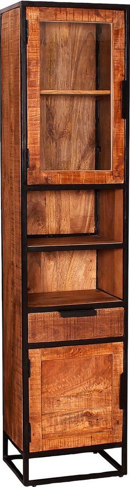 SIT Hochschrank Rahmen und Design-Gestell aus schwarzem Metall