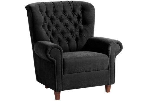 Max Winzer® Sessel »Vicky«, Hochlehnsessel Velours