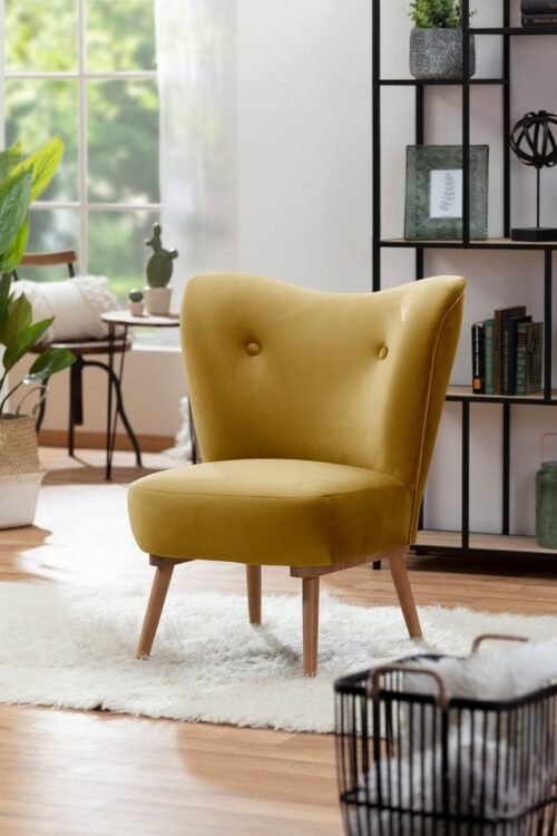 Max Winzer® Sessel »Jack«, Sessel Samt