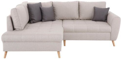 Home affaire Ecksofa »Penelope Luxus«, mit besonders hochwertiger Polsterung für bis zu 140 kg pro Sitzfläche