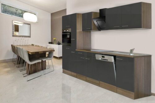 RESPEKTA Küchenzeile »York«, mit E-Geräten, Breite 310 cm