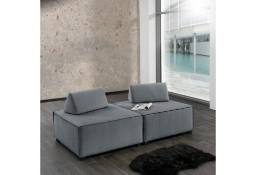 Max Winzer® Wohnlandschaft »MOVE«, Set, Sofa-Set 10 aus 2 Hockern, inklusive 2 Kissenaufsätze, individuell kombinierbar