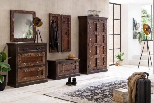 SIT Garderobe »Dielen-Set recyceltes Altholz«, recyceltes Altholz