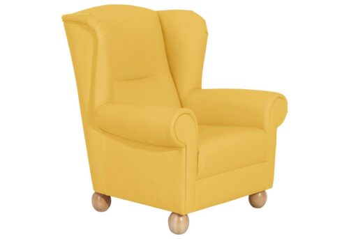Max Winzer® Sessel »Monarch«, Ohrenbackensessel Kunstleder
