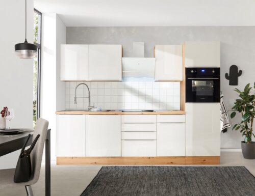 RESPEKTA Küchenzeile »Safado«, hochwertige Ausstattung wie Soft Close Funktion, schnelle Lieferzeit, Breite 280 cm