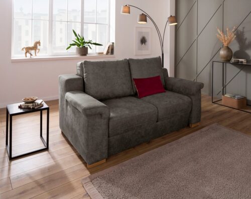 Home affaire Polstergarnitur »Tiny November«, (3-tlg), Verwandlungsofa: 2 Hocker im Sofa integriert, können separat gestellt werden, Sitzbreite 120 cm