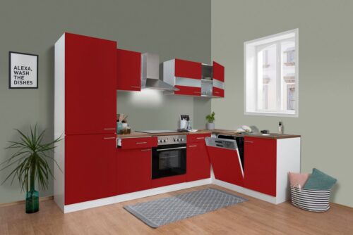 RESPEKTA Winkelküche »Hamm«, mit E-Geräten, Stellbreite 280 x 172 cm