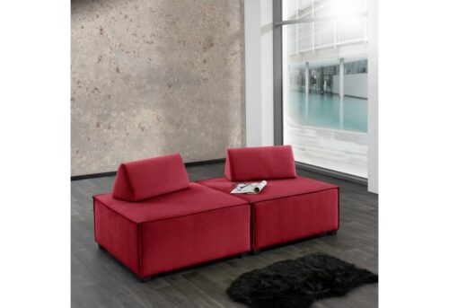 Max Winzer® Wohnlandschaft »MOVE«, Set, Sofa-Set 10 aus 2 Hockern, inklusive 2 Kissenaufsätze, individuell kombinierbar