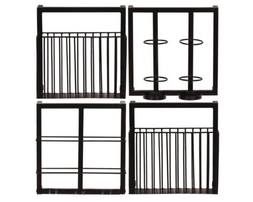 SIT Regal »Wandregal-Set, 4-teilig Metall«, Metall