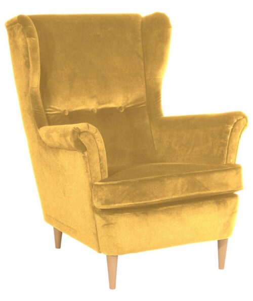 Max Winzer® Sessel »Clint«, Ohrenbackensessel Samt