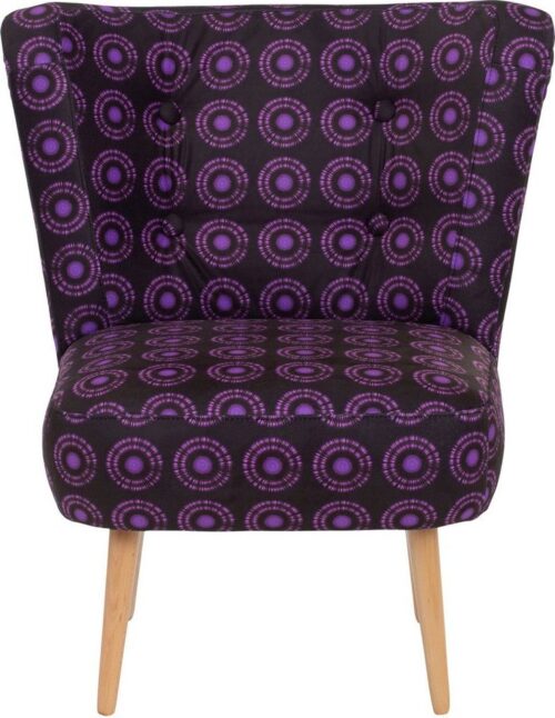 Max Winzer® Sessel »Nikki«, im Retrolook, mit Designerstoff von Andreea Boyer