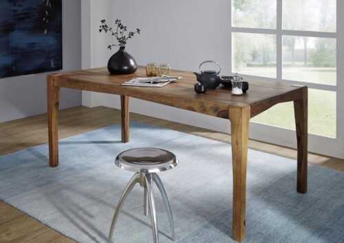 Massivmoebel24 Esstisch »ANCONA« (180x85x77 Sheesham)