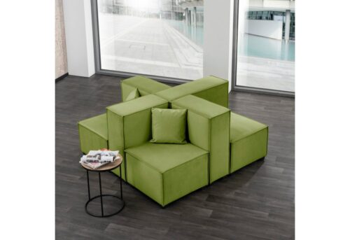 Max Winzer® Wohnlandschaft »MOVE«, Set, Sofa-Set 05 aus 8 Sitz-Elementen, inklusive 2 Zierkissen, individuell kombinierbar
