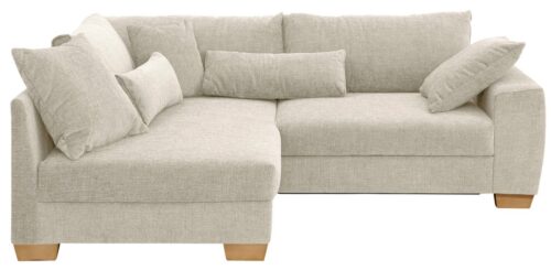Home affaire Ecksofa »Kerstin Luxus«, mit besonders hochwertiger Polsterung für bis zu 140 kg pro Sitzfläche, auch in Aqua clean-Bezug für leichte Reinigung mit Wassser