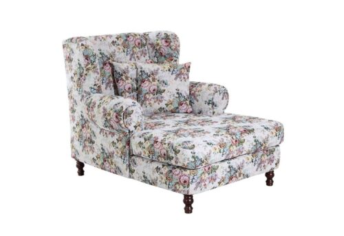 Max Winzer® Sessel »Mareille«, Big-Sessel inkl. 2x Zierkissen 55x55cm + 40x40cm gestreift