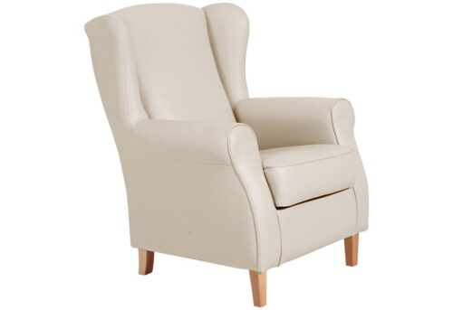 Max Winzer® Sessel »Lorris«, Ohrenbackensessel Kunstleder