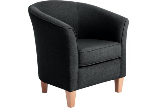 Max Winzer® Sessel »Livia«, Sessel Leinenoptik